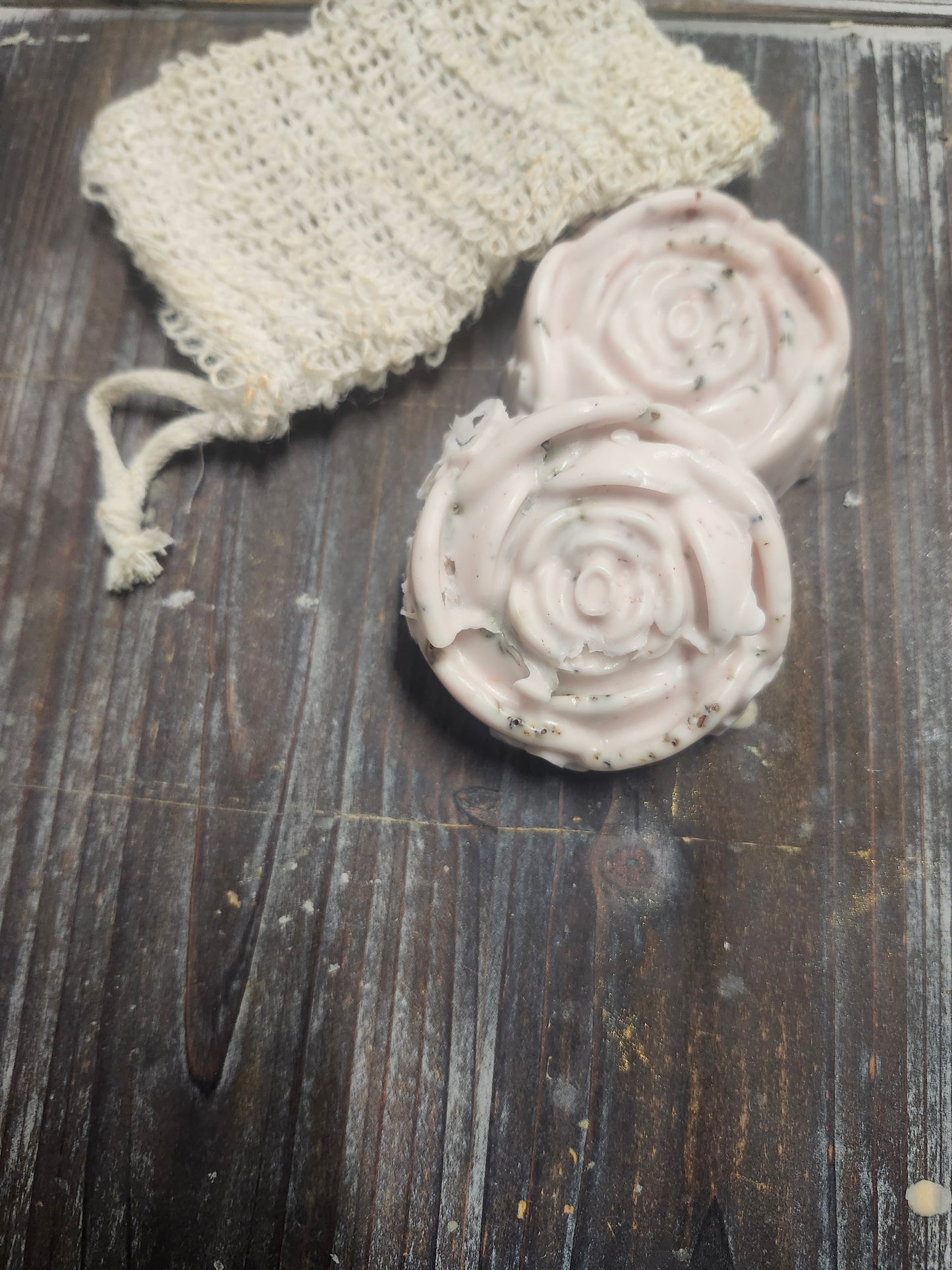 Wildflower Rose Bar Soap I Goats Milk I Spring Collection I Valentine's Day