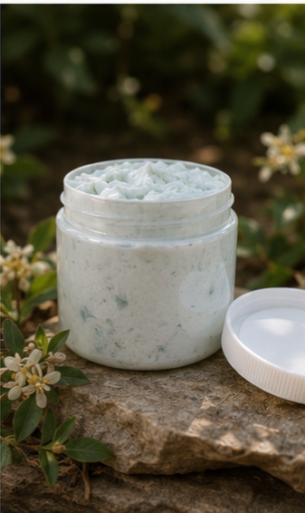 Deep Breath Whipped Sugar Scrub I Lavender & Eucalyptus I Shea Butter I