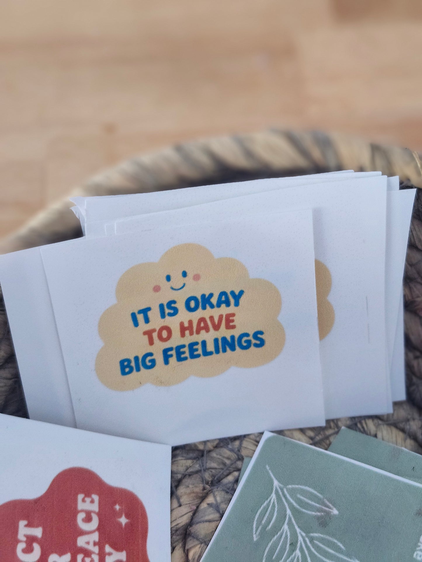 Mental Health Shower Stickers