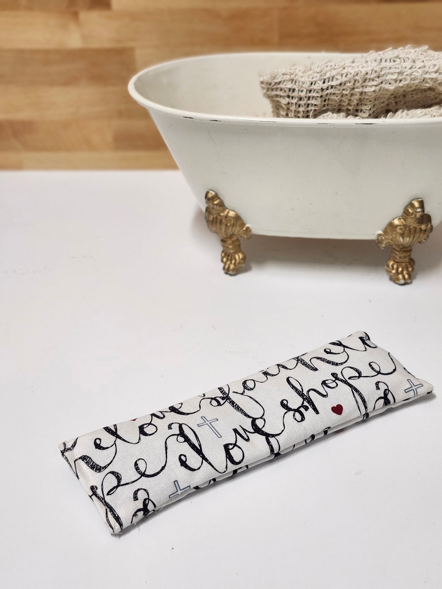 Love + Faith I Floral I Eye Pillow I Lavender I Valentines Day Collection