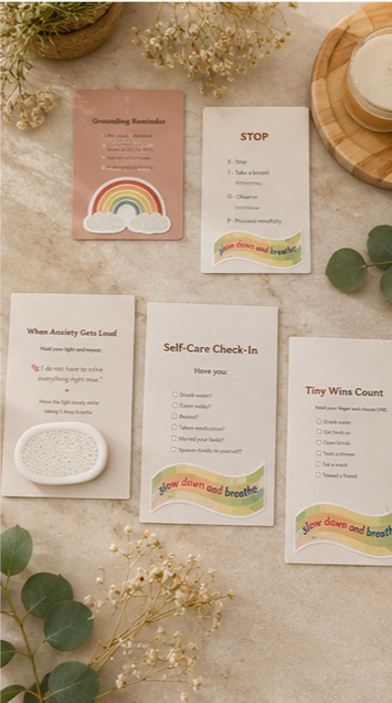 Pocket Peace™ Mental Health Fidget Cards Bundle