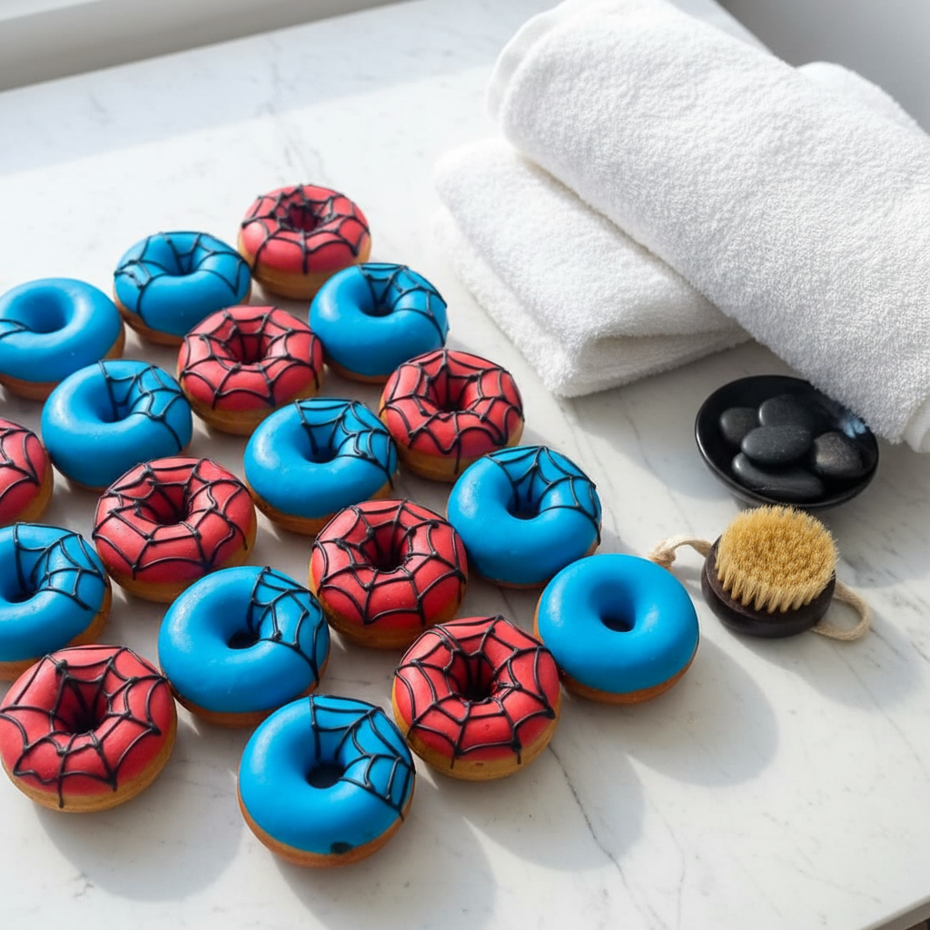 Spider-Man Donut Soap