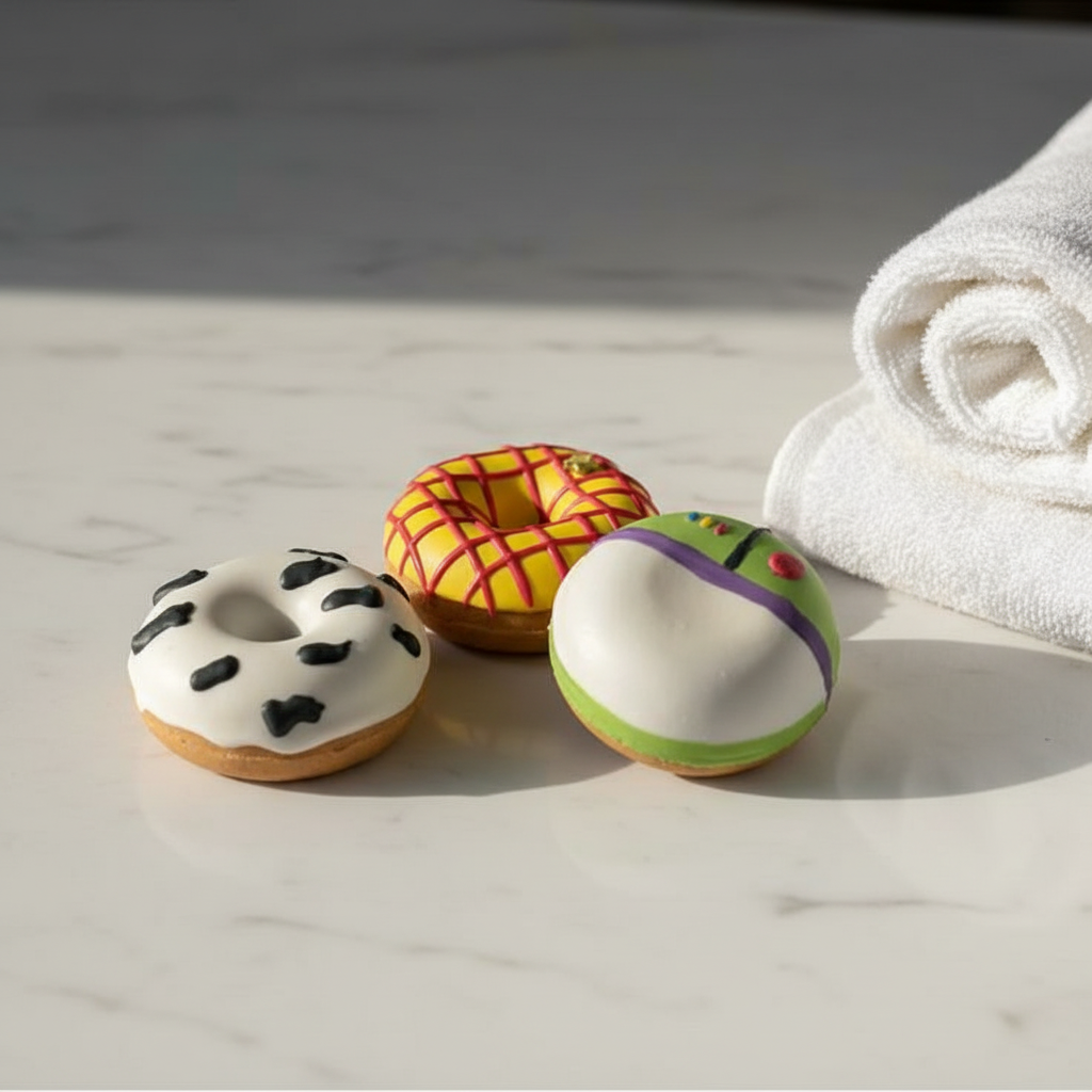 Toy Story 5 Donut Soap - Cow, Woody & Buzz